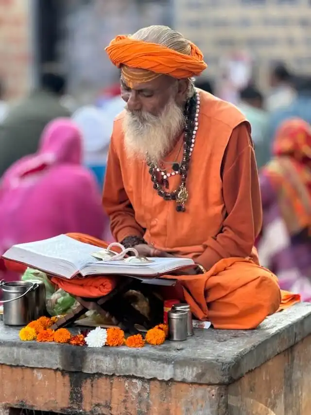 Sadhu in Rishikesh